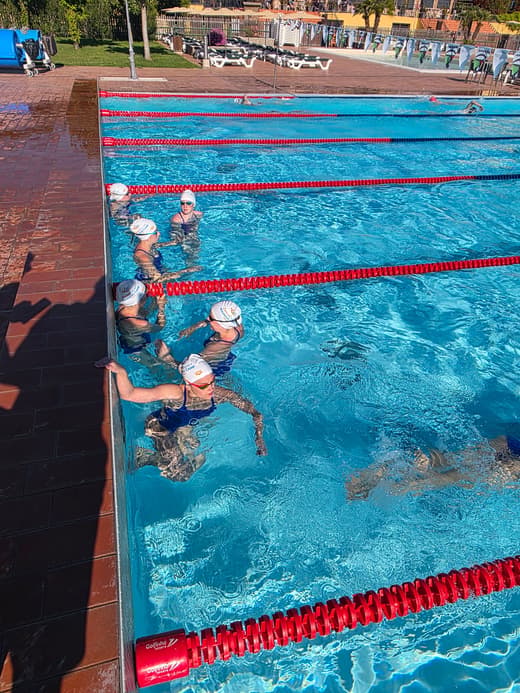 Training at a serious level - ExpertSwimCamp